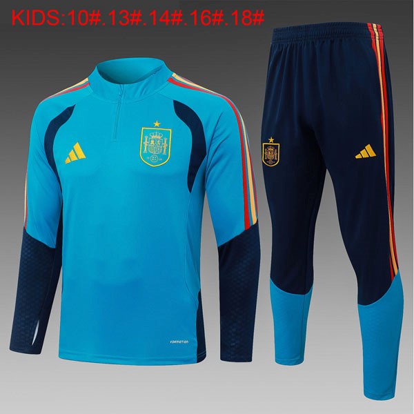 Kinder Sweatshirts Spanien 2026-27 Blau 6